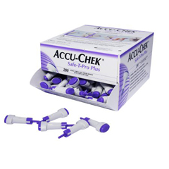 MON493716BX - Roche - Lancet Accu-Chek® Safe-T-Pro™ Plus 1.3 mm, 1.8 mm, 2.3 mm, 200EA/BX