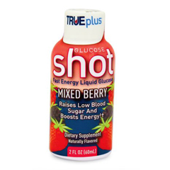 Nipro Diagnostics Glucose Supplement TRUEplus 2 oz. Liquid Mixed Berry Flavor, 72 per Case