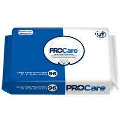 First Quality ProCare&reg; Aloe/Vitamin-E Scented Personal Wipes, Soft Pack, 96 EA/PK