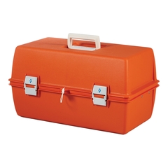 Health Care Logistics Emergency Box Health Care Logistics Orange 10-1/8 X 10-3/4 X 19 Inch, 1/EA