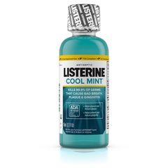 Johnson & Johnson Listerine&reg; Mouthwash, 3.2 oz, Cool Mint Flavor