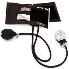 Prestige Medical Aneroid Sphygmomanometer Unit Adult Cuff Nylon Cuff 25 to 40 cm Palm Aneroid, 1/EA