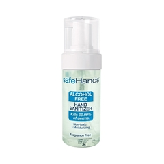 Safehands Alcohol-Free Hand Sanitizer SafeHands&reg; 1.75 oz. BZK (Benzalkonium Chloride) Foaming Bottle