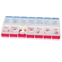 Apothecary Products Pill Organizer X-Large 7 Day, 6/PK