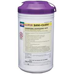 MON928733CS - PDI - Hard Surface Disinfectant Super Sani-Cloth® Wipe Pull-Up, 65EA/PK 6PK/CS