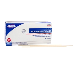 MON868476BX - Dukal - Applicator Stick Dukal™ Without Tip Wood Shaft 6 Inch NonSterile 1000 per Pack, 1/BX