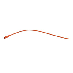 Amsino International Urethral Catheter AMSure Straight Tip Red Rubber 10 Fr. 16