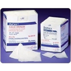 Derma Sciences Nonwoven Sponge Dusoft Polyester / Rayon 4-Ply 2 x 2