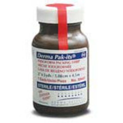 Gentell Wound Packing Strip Pak-Its&reg; Iodoform 2 Inch X 5 Yard Sterile, 12/CS