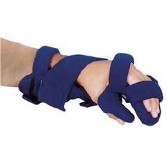 MON874000EA - Alimed - Wrist / Hand Orthosis Rolyan® HANZ™ Left Hand Blue Small, 1/EA