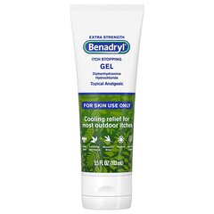 Johnson & Johnson Itch Relief Benadryl 2% Strength Gel 3.5 oz. Tube, 1/EA
