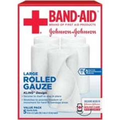 Johnson & Johnson Conforming Bandage Band-Aid Polyester / Rayon 4