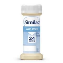 Abbott Nutrition Infant Formula Similac&reg; with Iron 2 oz. Bottle Ready to Use