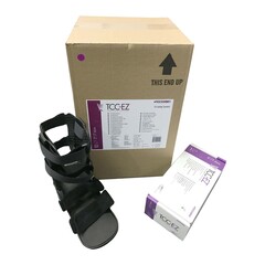 Derma Sciences Total Contact Cast System Single Kit without Boot TCC-EZ&reg; Acrylic / Cotton / Felt / Fiberglass / Stockinette White, 1/EA