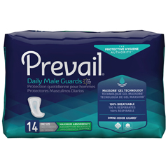 MON537655CS - First Quality - Prevail® Male Guards, 12.5,  126/CS