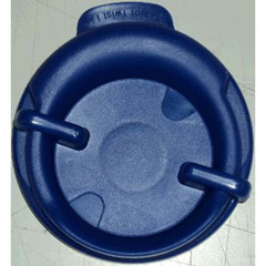 Whirley Industries Drinking Mug Lid Whirley-DrinkWorks Pearl Blue Co-Polymer Plastic Reusable, 50/CS