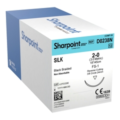MON883167BX - Surgical Specialties - Surgical Specialties™ Suture with Needle, 12/BX