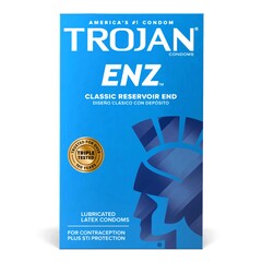 Total Access Group Condom Trojan-Enz&reg; Lubricated One Size Fits Most 1,000 per Case, 1000/CS