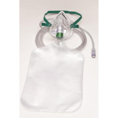 Sun Med NonRebreather Oxygen Mask Salter Labs Elongated Style Pediatric Adjustable Head Strap, 50/CS