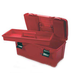 Health Care Logistics Medical / Surgical Box Red 9-3/4 X 9-3/4 X 20 Inch, 1/EA