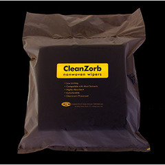 MON897985BG - Connecticut Clean Room - Cleanroom Wipe CCRC ISO Class 7 White NonSterile Cellulose / Polyester 12 x 12" Disposable, 150 EA/BG