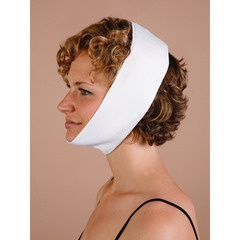 Medico International Facial Support Wrap with Gel Packs One Size Fits Most Poly Blend Fabric White, 50/CS