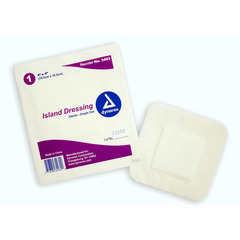 Dynarex Dressing Island Sterile 4X4