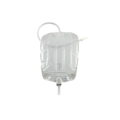 Coloplast Urinary Leg Bag Conveen Security+ Anti-Reflux Valve NonSterile 500 mL Vinyl, 1/EA