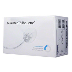 Cardinal Health Insulin Infusion Set Silhouette&reg;Paradigm&reg; 13 mm 43 Inch Tubing Without Port, 10/BX