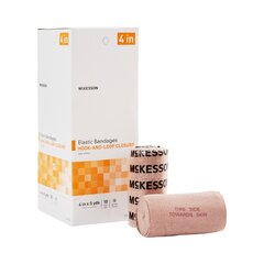 McKesson Elastic Bandage 4 Inch X 5 Yard Hook and Loop Closure NonSterile