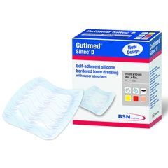 BSN Medical Drsg Wnd Cutimed Siltec 10/BX Bsn Jobst, 10 EA/BX