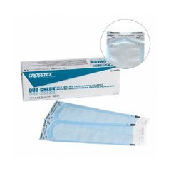 SPS Medical Supply Sterilization Pouch Duo-Check Ethylene Oxide (EO) Gas / Steam 12 X 15 Inch Self Seal Paper, 500/CS