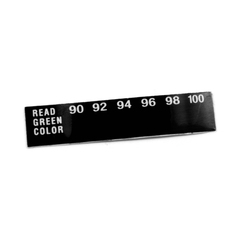 Caplugs TMP Series Temperature Indicator Strip Liquid Crystal with Adhesive