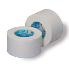 Cardinal Health Medical Tape Kendall™ Hypoallergenic White 1 Inch X 1-1/2 Yard Paper NonSterile