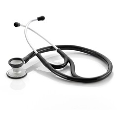 ADC Cardiology Stethoscope Adscope&reg; 606 Black 1-Tube 19 Inch Tube Double Sided Chestpiece, 1/EA