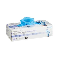 McKesson Exam Glove Confiderm NonSterile Powder Free Nitrile Textured Fingertips Blue Chemo Rated X-Large Ambidextrous, 1000 EA/CS