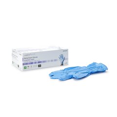 McKesson Exam Glove Confiderm Extended Cuff NonSterile Powder Free Nitrile Textured Fingertips Blue Chemo Rated Medium Ambidextrous, 1000 EA/CS