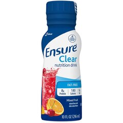 Abbott Nutrition Ensure Clear Therapeutic Nutrition, Mixed Fruit, 10-ounce bottle