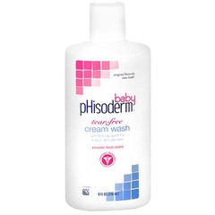 Dot Foods Baby Soap pHisoderm Baby Cream 8 oz. Bottle Powder, Lavender Scent
