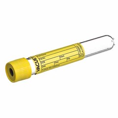 Greiner Bio-One VACUETTE Z Urine No Additive Urinalysis Tube Plain 10.5 mL Pull Cap Polyethylene Terephthalate (PET) Tube, 50 per Pack