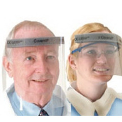 Salam International Face Shield One Size Fits Most Full Length Anti-fog Disposable NonSterile, 100 EA/CS
