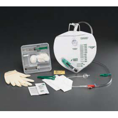 Bard Medical Indwelling Catheter Tray Advance&reg; Lubri-Sil&reg; Foley 14 Fr. 5 cc Balloon PVC