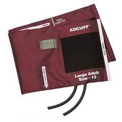 ADC Reusable Blood Pressure Cuff Adcuff™ 34 to 50 cm Arm Nylon Cuff Large Adult Cuff, 1/EA