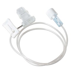 KORU Medical Systems Sub-Q Infusion Set HIgH-Flo 26 Gauge 12 mm 20 Inch Tubing Without Port, 20/BX