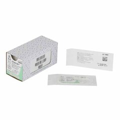 J & J Healthcare Systems Nonabsorbable Suture with Needle Ethilon Nylon PC-3 3/8 Circle Precision Conventional Cutting Needle Size 5 - 0 Monofilament, 12 per Box
