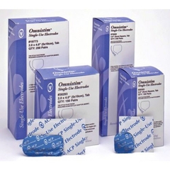 Accelerated Care Plus Electrode 4.0X4.0 Slvr 25EA/PK Accelerate, 25EA/PK