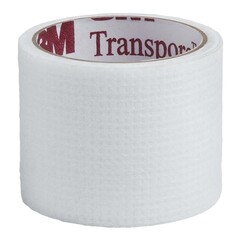 Solventum Corporation Medical Tape 3M™ Transpore™ White White 1 Inch X 1-1/2 Yard Plastic NonSterile, 500/CS