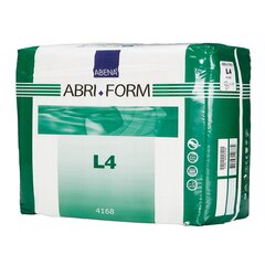 Abena Abri-Form Comfort Adult Incontinent Briefs, Tab Closure, Large, Light Absorbency, 36/Case