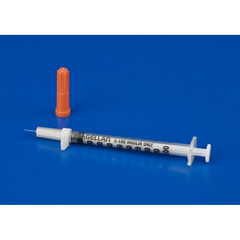 Covidien Tuberculin Syringe with Needle Tray Magellan 1 mL 27 Gauge 1/2