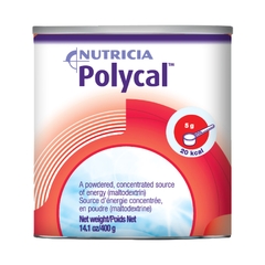 Nutricia Oral Supplement PolyCal Unflavored 400 Gram Canister Powder